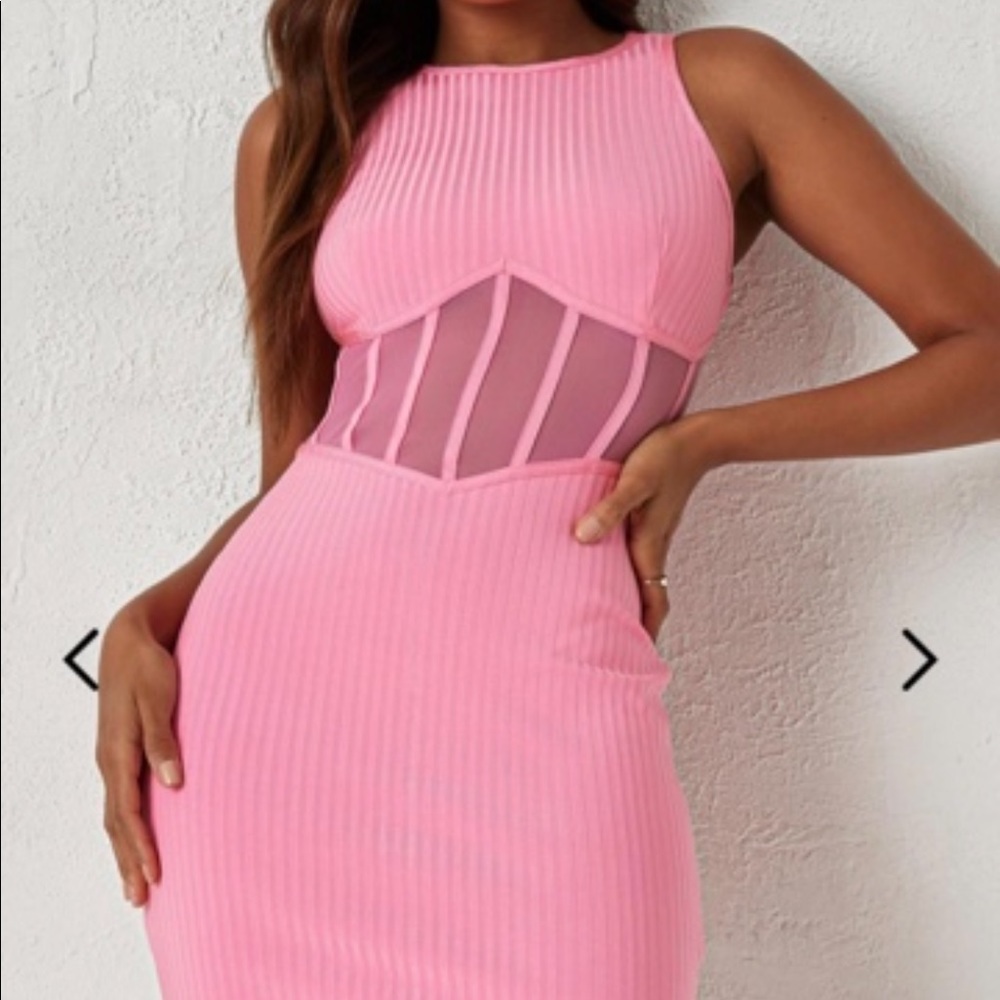 Pink Bodycon Dress
